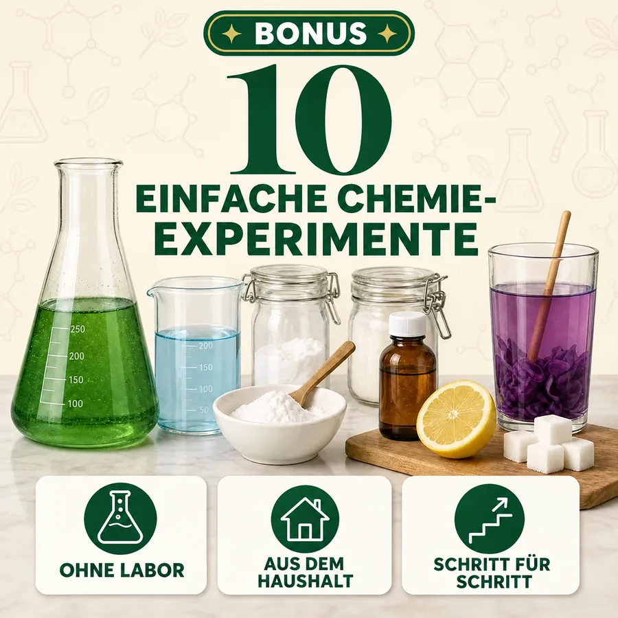 10 einfache Chemie-Experimente