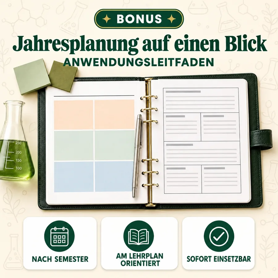 Jahresplanung auf einen Blick